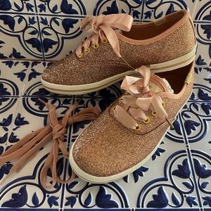 Girls Rose Gold Ked’s/ Kate Spade ♠️ collaboration…